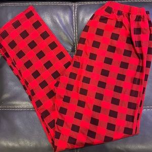 Buffalo plaid pajama pants sz XL -